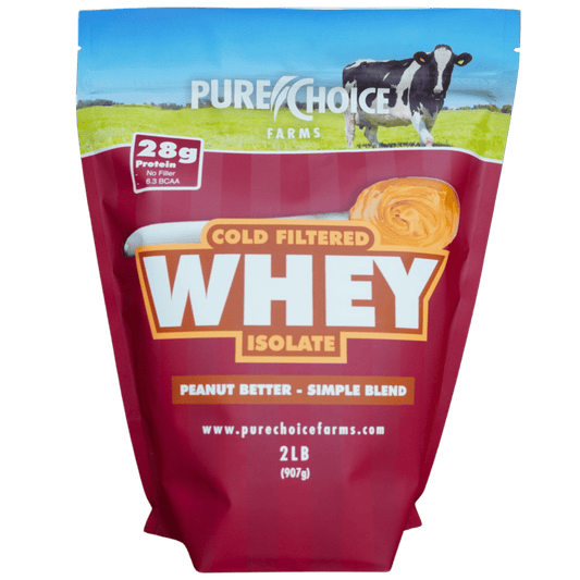 Whey Protein Isolate Peanut Better - Pure Choice Farms