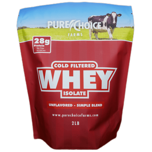 Whey Protein Isolate Unflavored - Pure Choice Farms