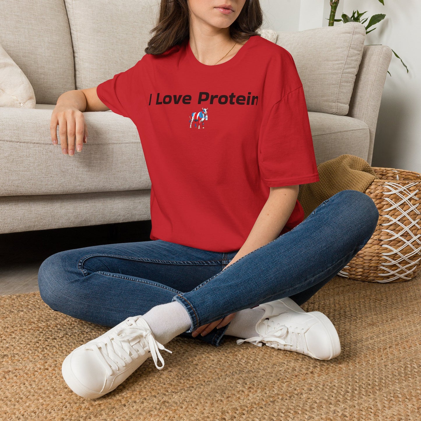 
                  
                    I love protein
                  
                