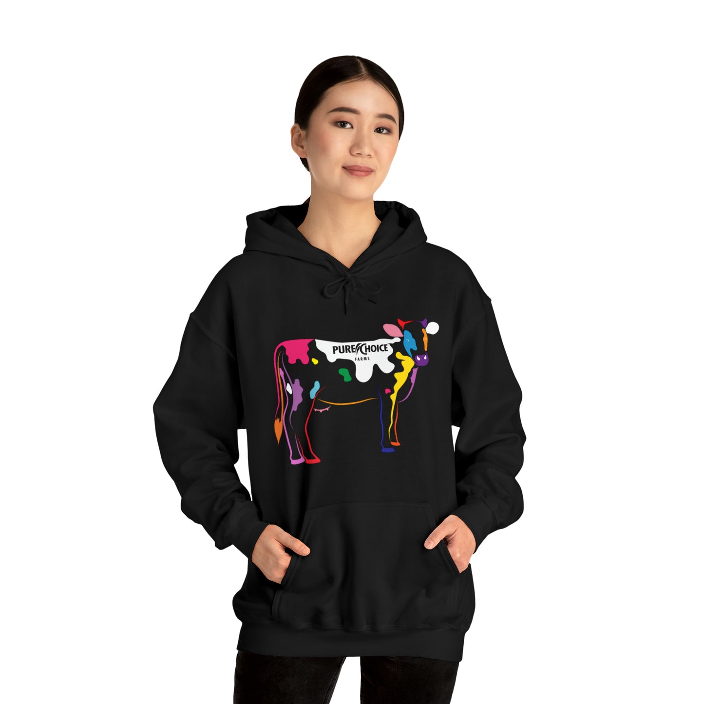 Bigger Cow Hooded Sweatshirt | Unisex