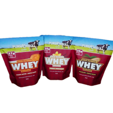 3 Flavor Whey Protein Isolate Combos - Pure Choice Farms
