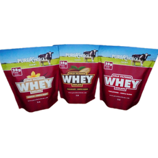 3 Flavor Whey Protein Isolate Combos - Pure Choice Farms