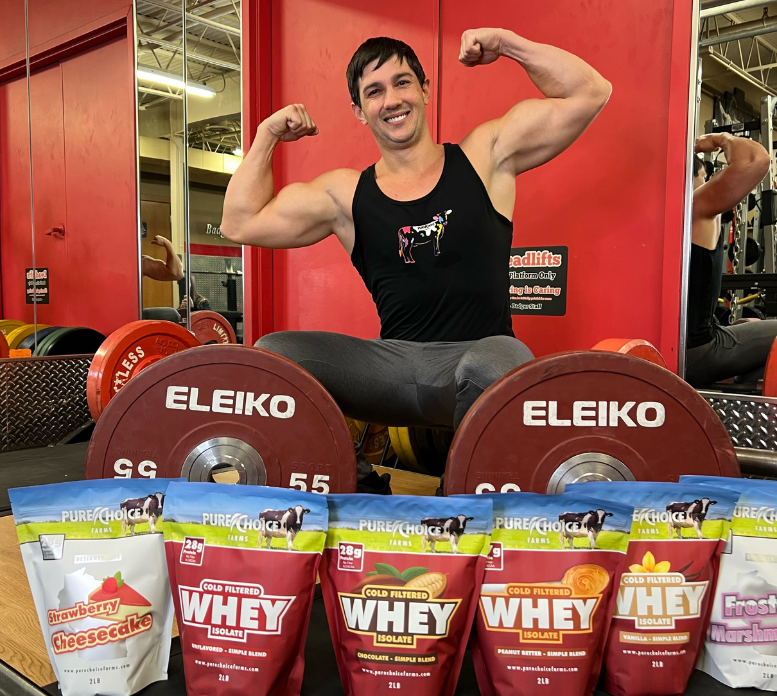 3 Flavor Whey Protein Isolate Combos - Pure Choice Farms