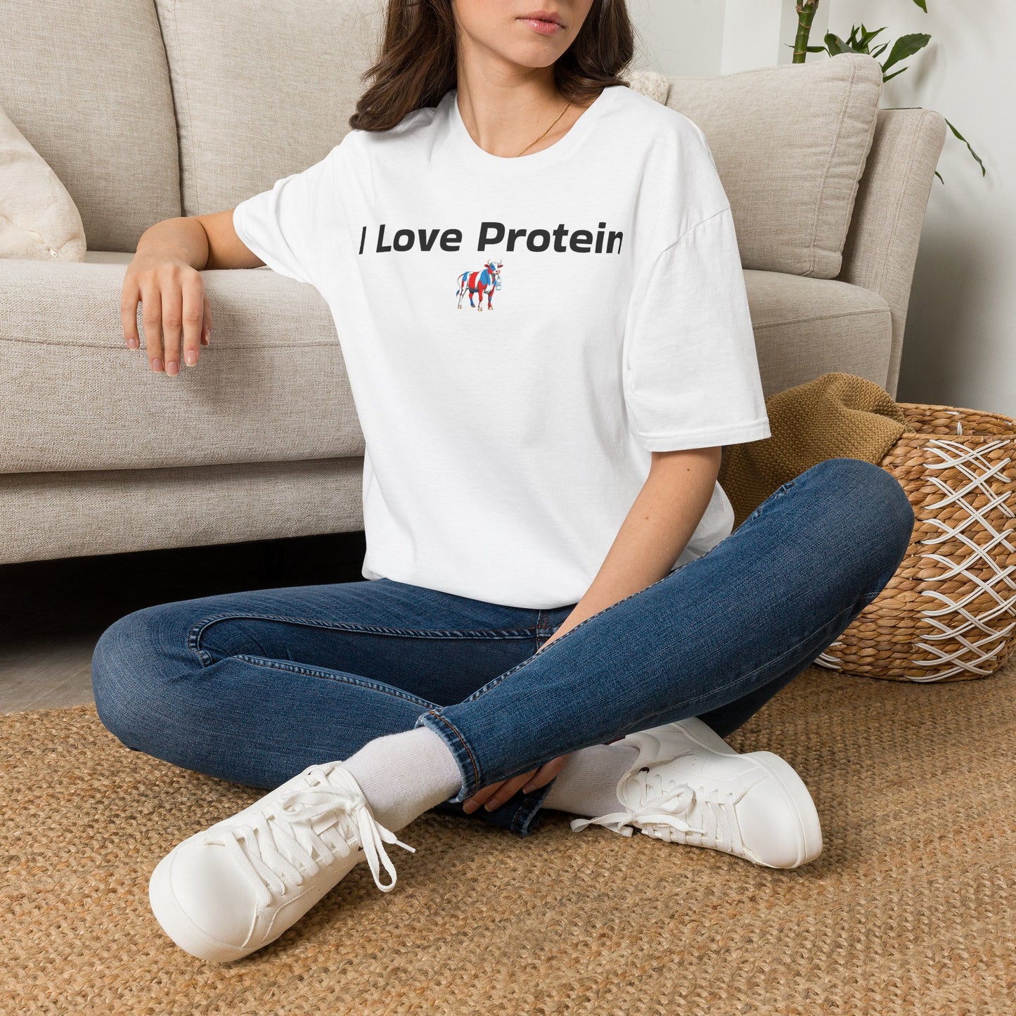
                  
                    I love protein
                  
                