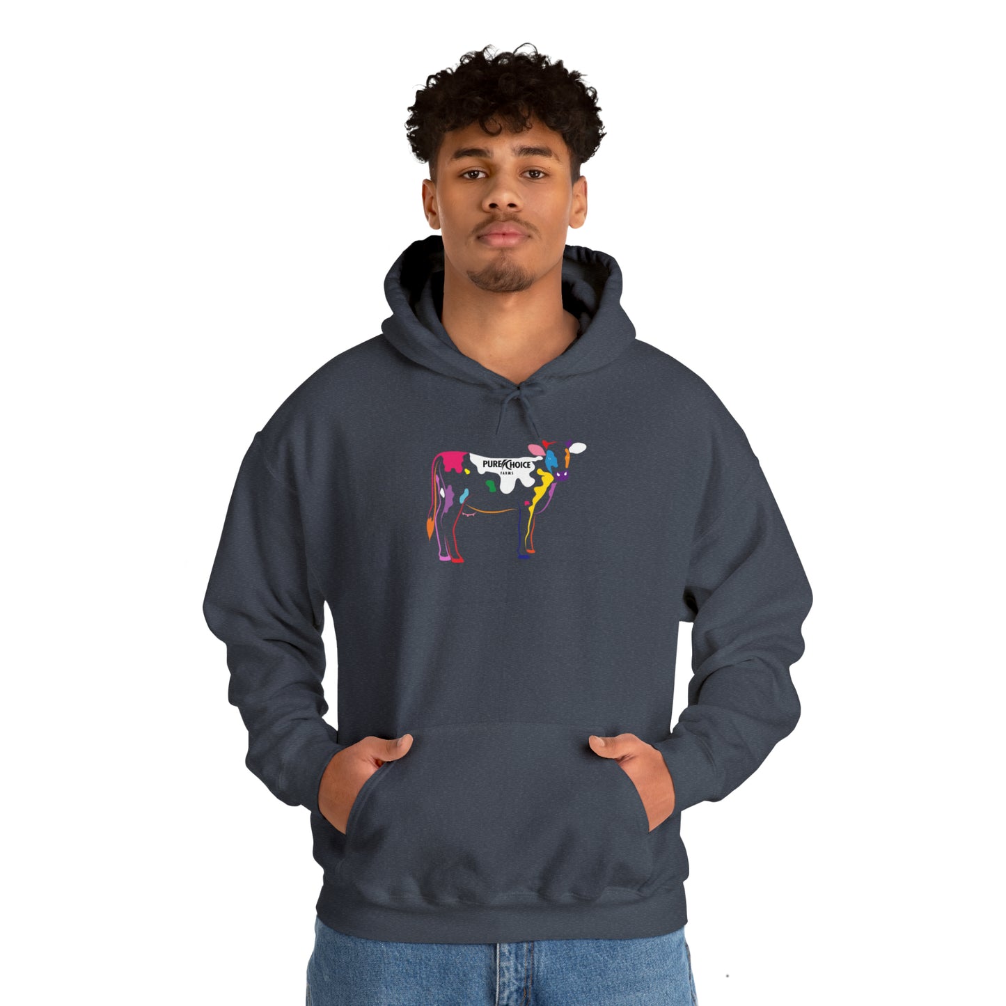 
                  
                    Cow Hooded Sweatshirt
                  
                