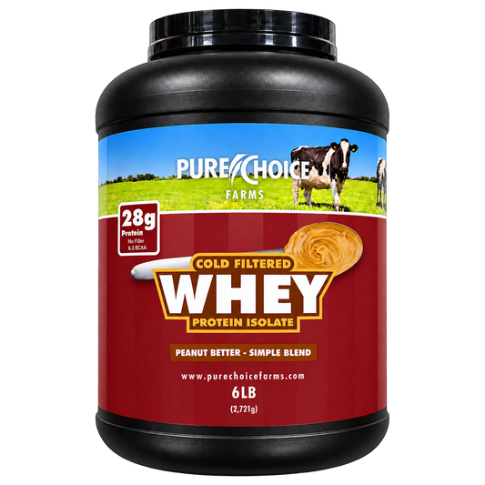 Whey Protein Isolate Peanut Better