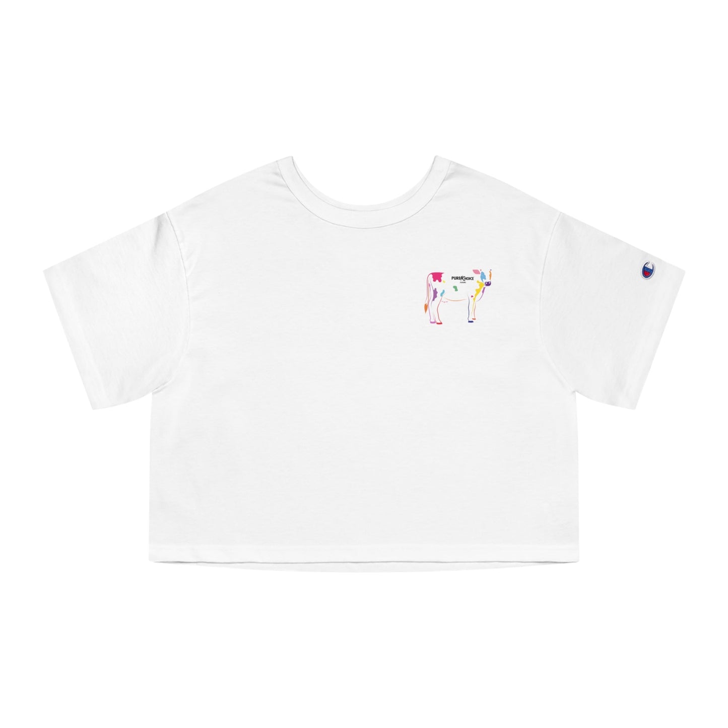 Champion Women's Heritage Cropped T-Shirt - Pure Choice Farms