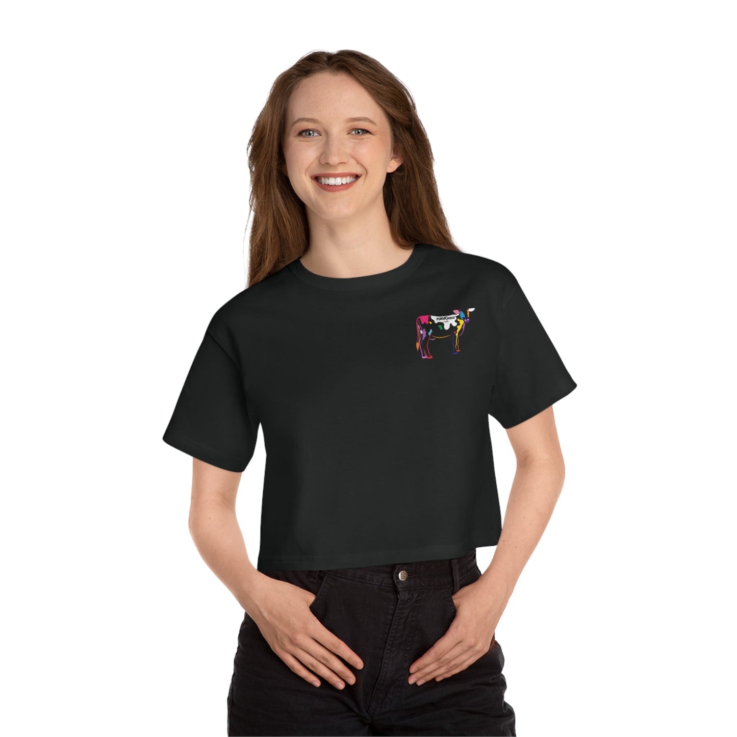 
                  
                    Champion Women's Heritage Cropped T-Shirt - Pure Choice Farms
                  
                
