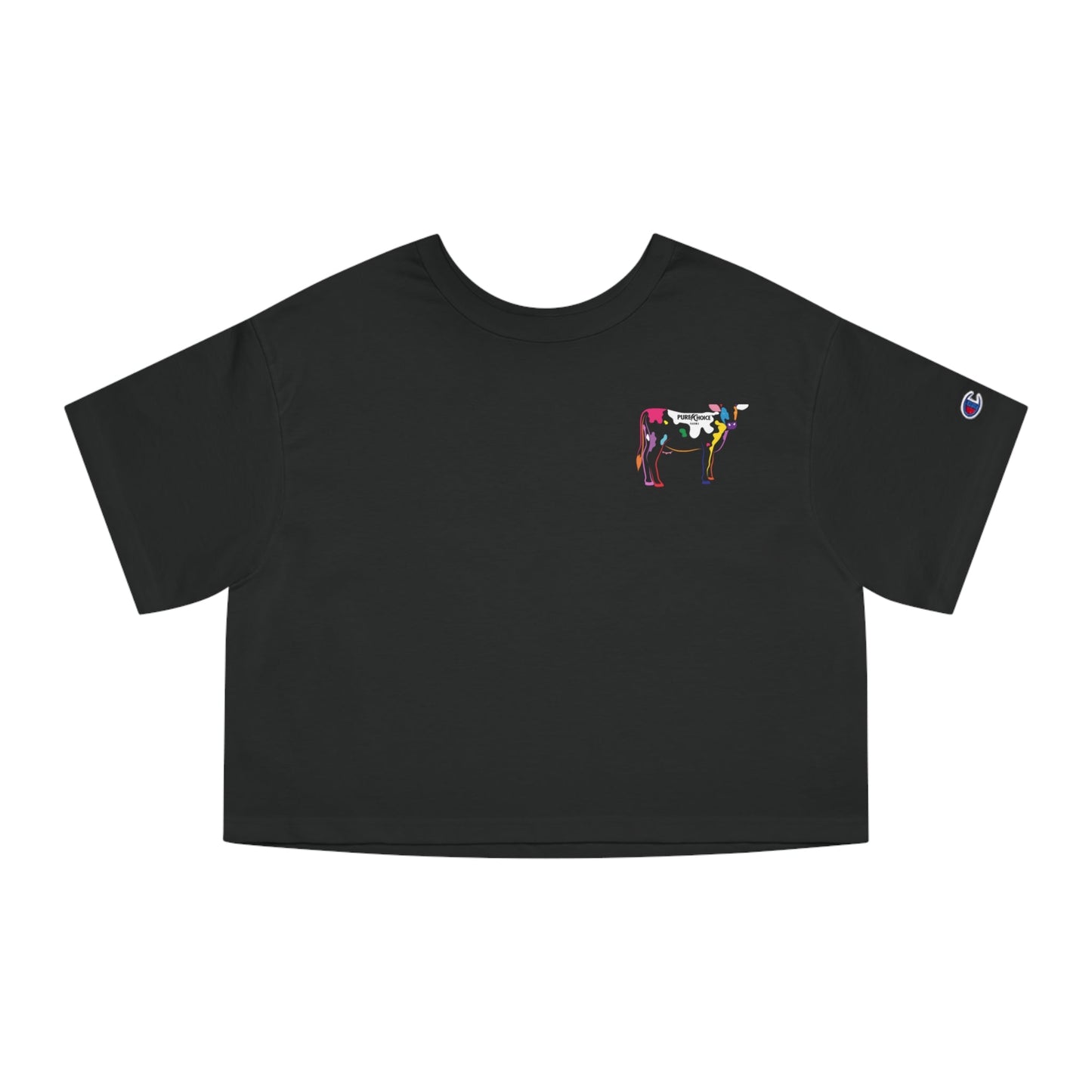 Champion Women's Heritage Cropped T-Shirt - Pure Choice Farms