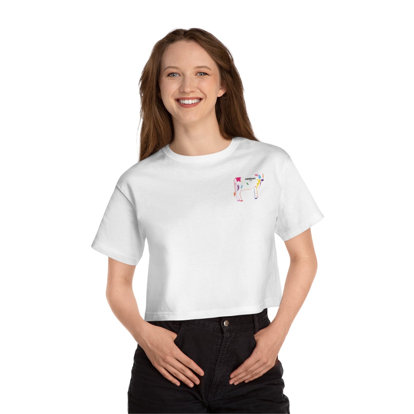 
                  
                    Champion Women's Heritage Cropped T-Shirt - Pure Choice Farms
                  
                