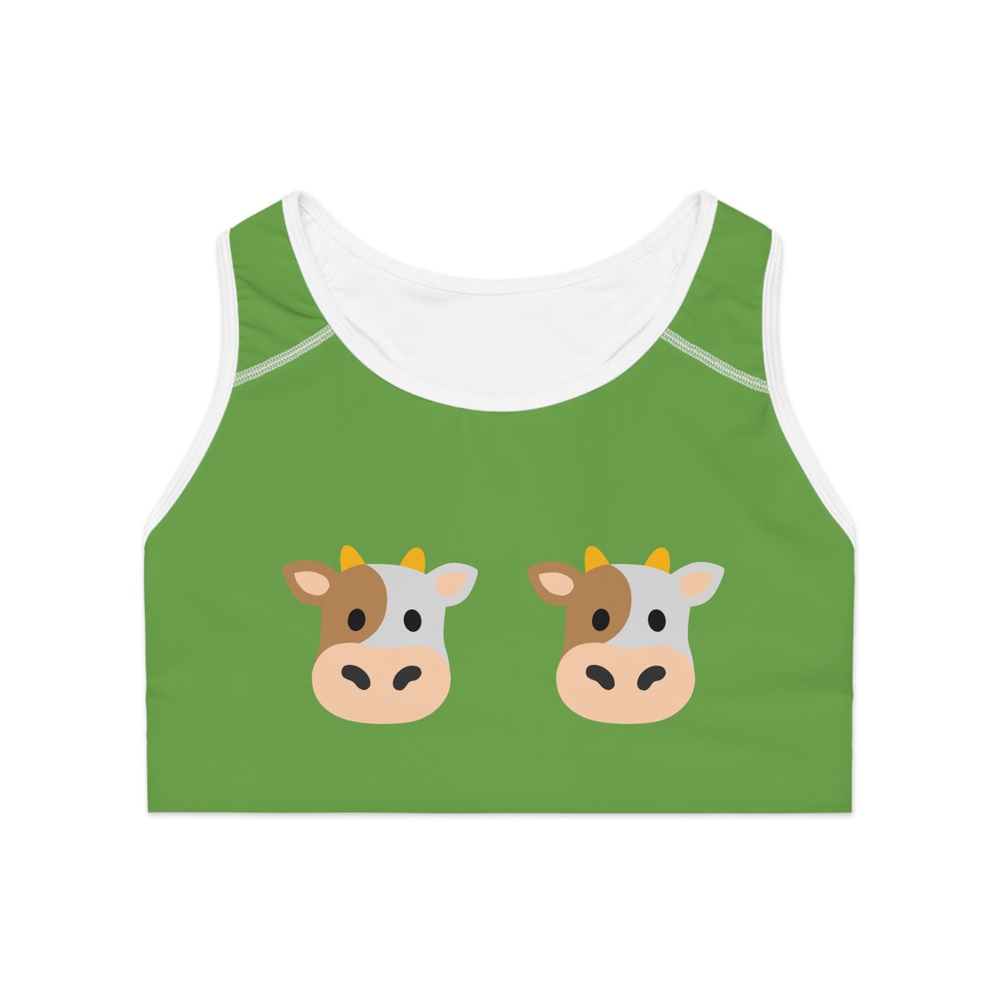 Cow Sports Bra - Pure Choice Farms
