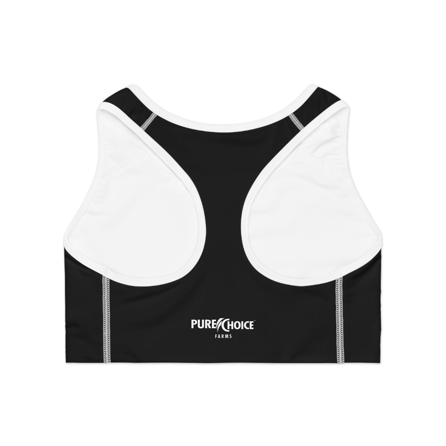 Cow Sports Bra - Pure Choice Farms