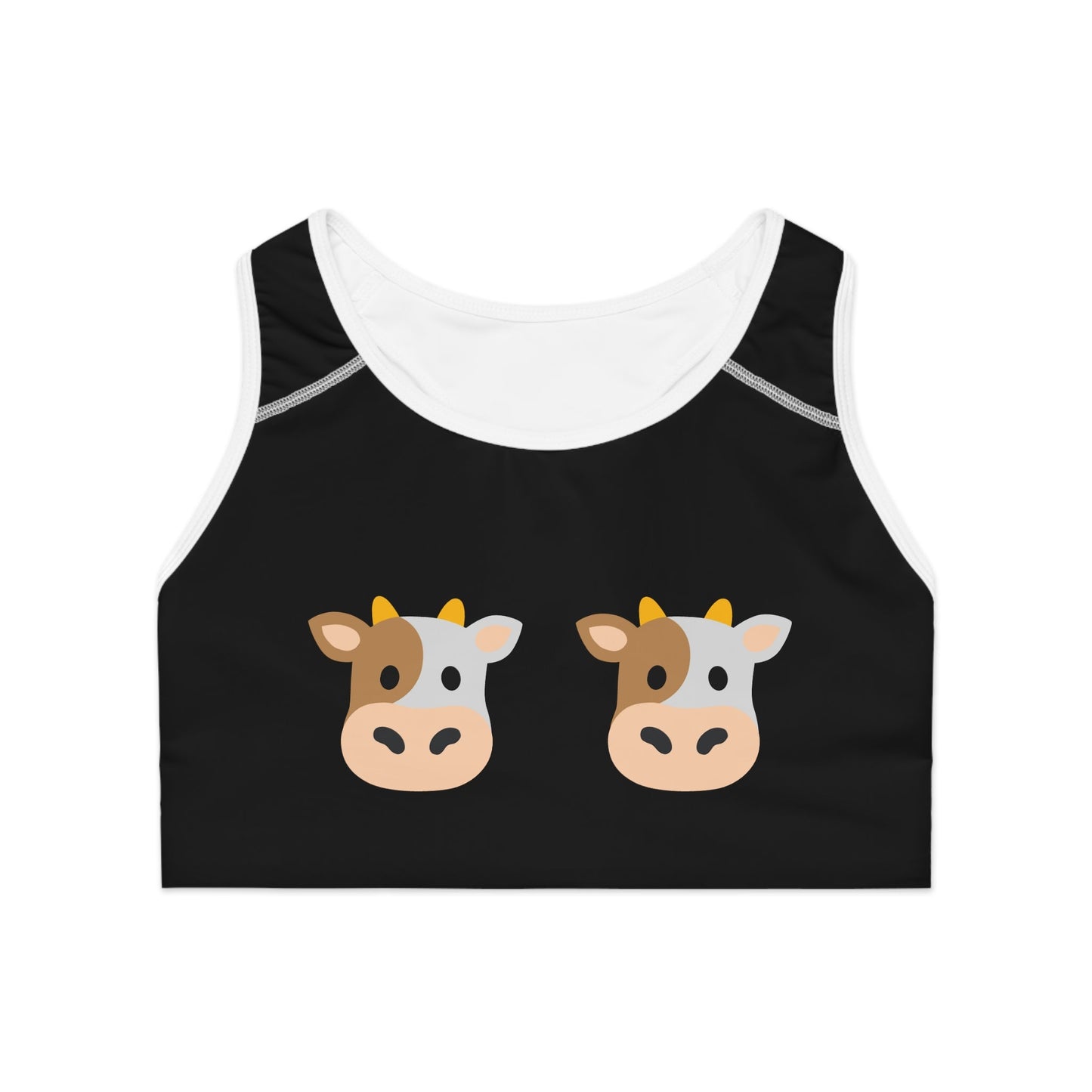 Cow Sports Bra - Pure Choice Farms