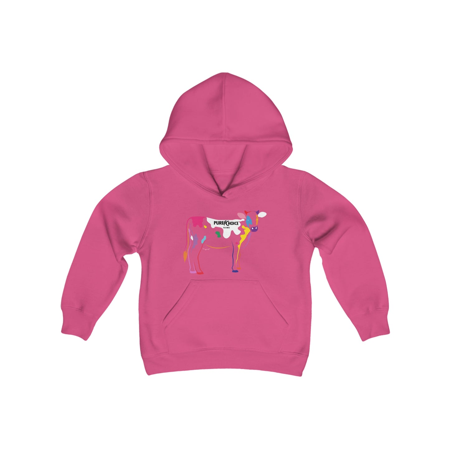 Kids Heavy Blend Hooded Sweatshirt - Pure Choice Farms