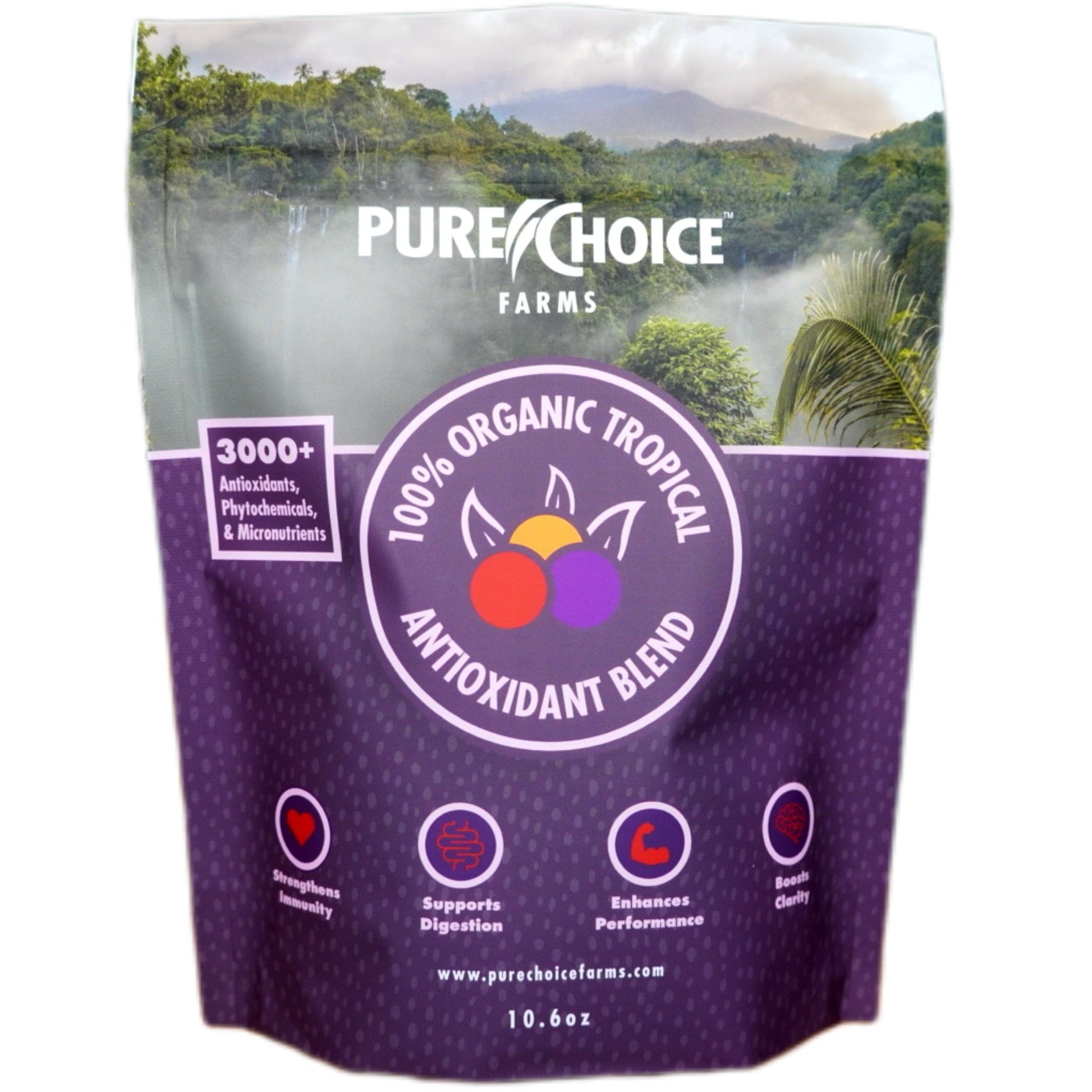 Organic Tropical Antioxidant Fruit Blend - Pure Choice Farms