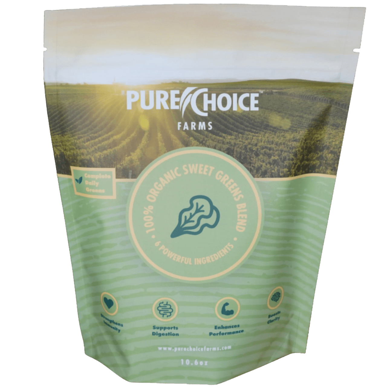 Sweet Organic Powdered Superfood Greens - Pure Choice Farms