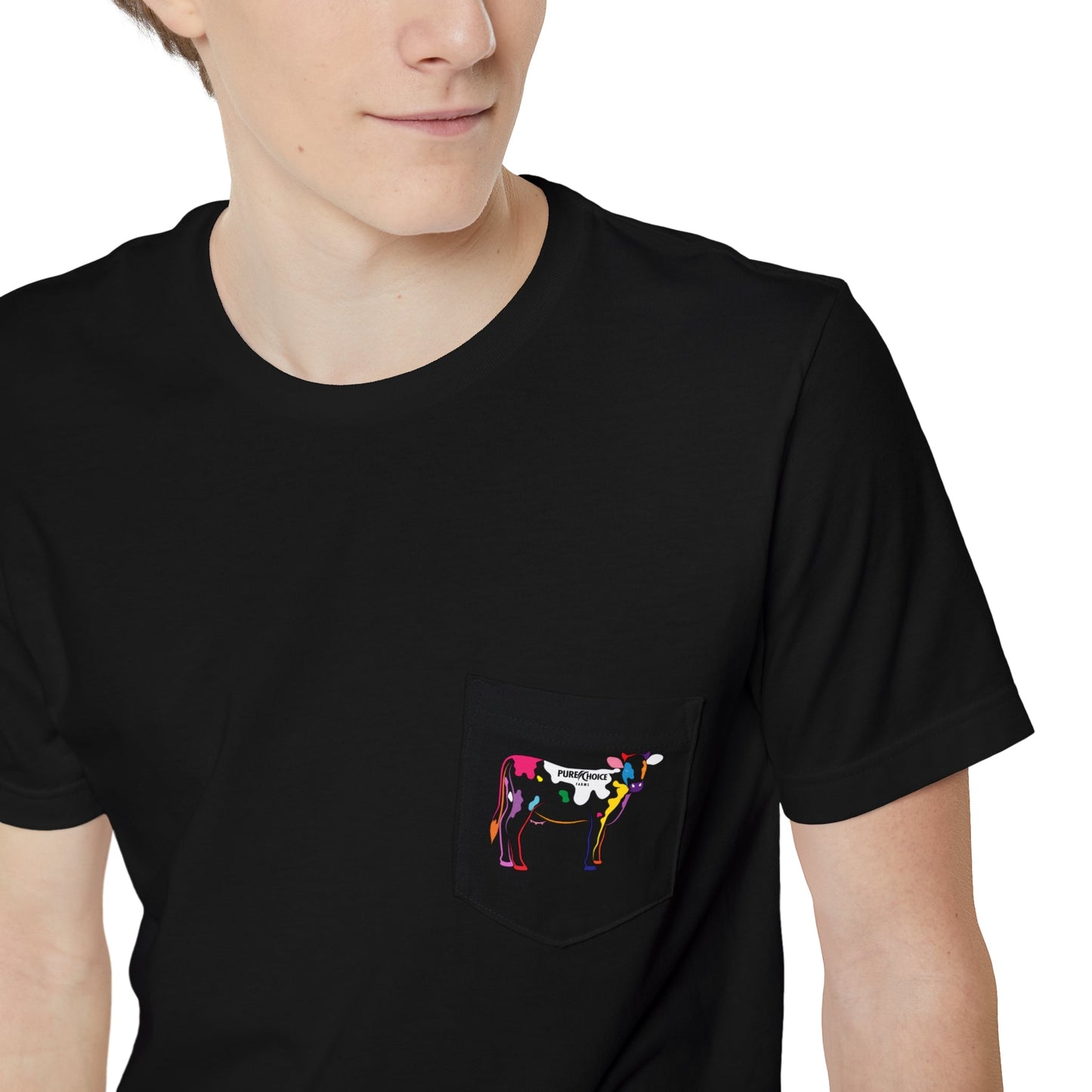 
                  
                    Unisex Pocket Tee - Pure Choice Farms
                  
                