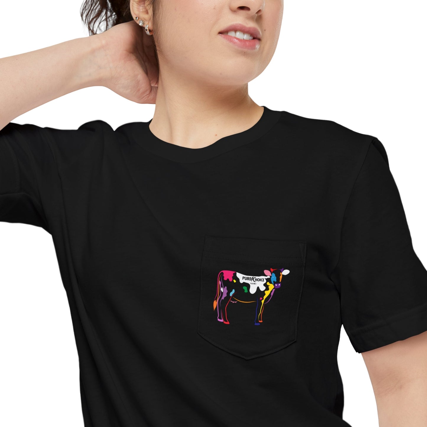 
                  
                    Unisex Pocket Tee - Pure Choice Farms
                  
                