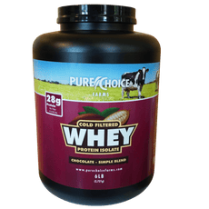 Whey Protein Isolate Chocolate - Pure Choice Farms