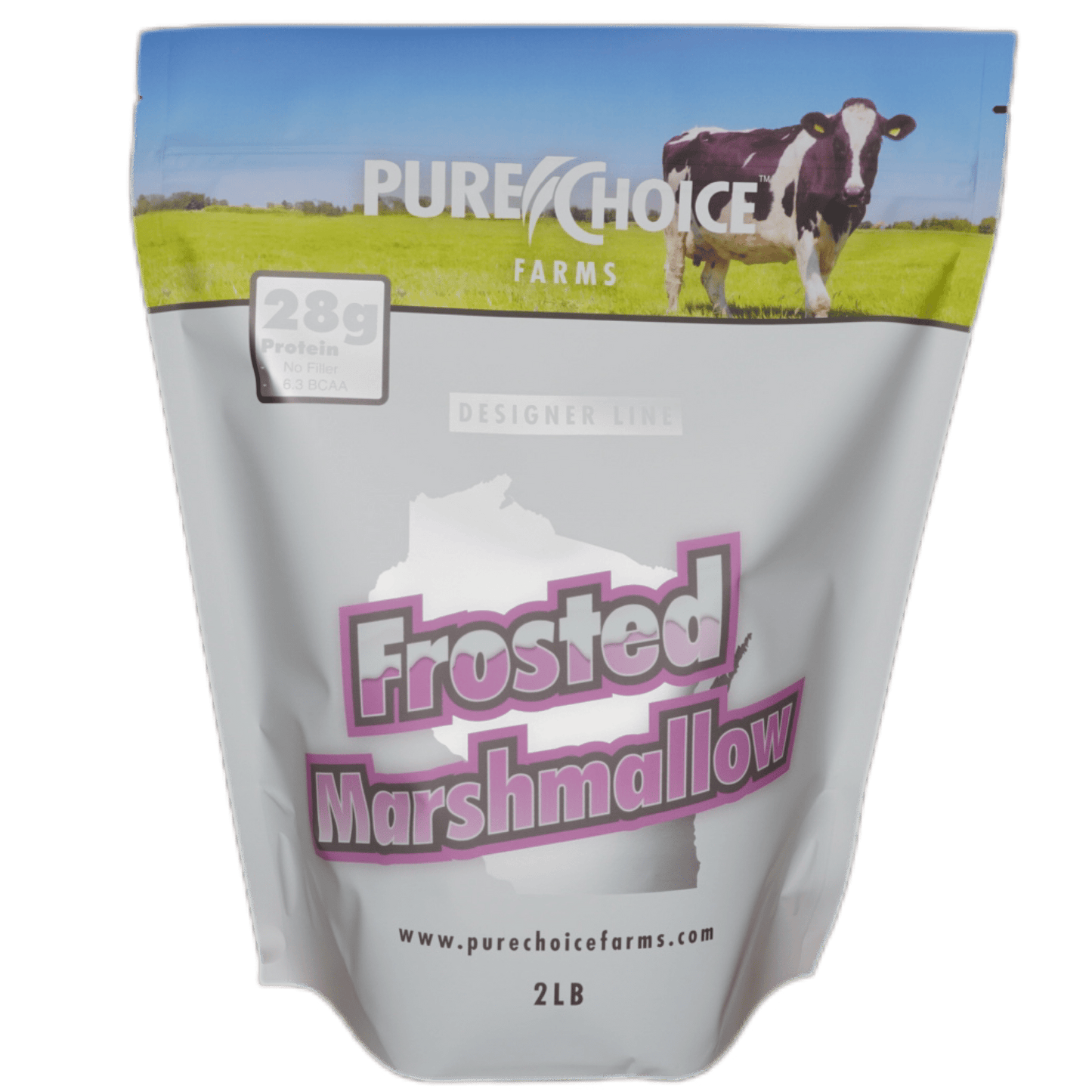 Whey Protein Isolate Frosted Marshmallow - Pure Choice Farms