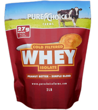 Whey Protein Isolate Peanut Better - Pure Choice Farms