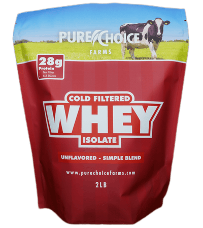 Whey Protein Isolate Unflavored - Pure Choice Farms