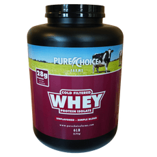 Whey Protein Isolate Unflavored - Pure Choice Farms