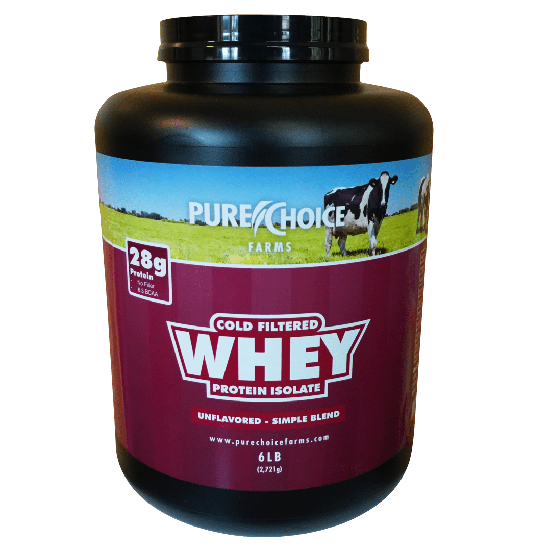 Whey Protein Isolate Unflavored - Pure Choice Farms