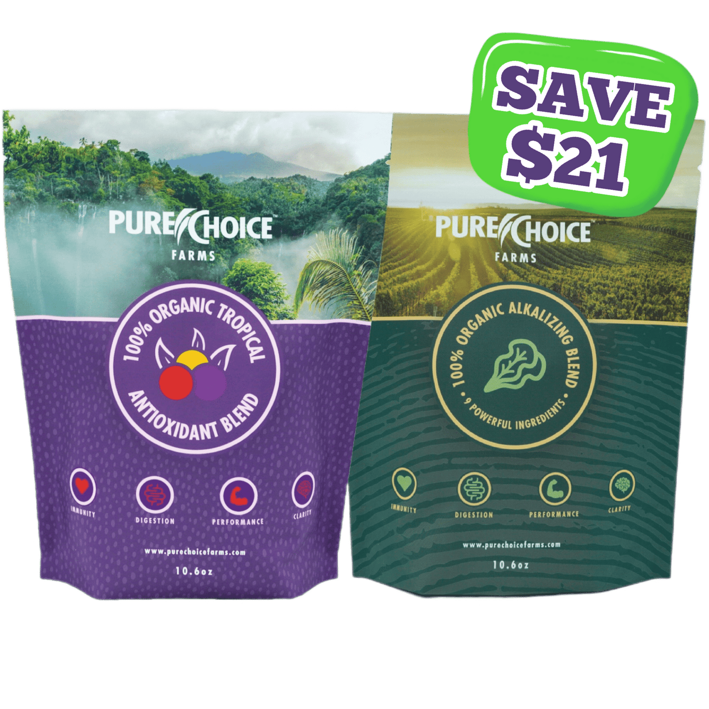 
                  
                    Organic Tropics & Raw Greens Micronutrient Powders - Pure Choice Farms
                  
                